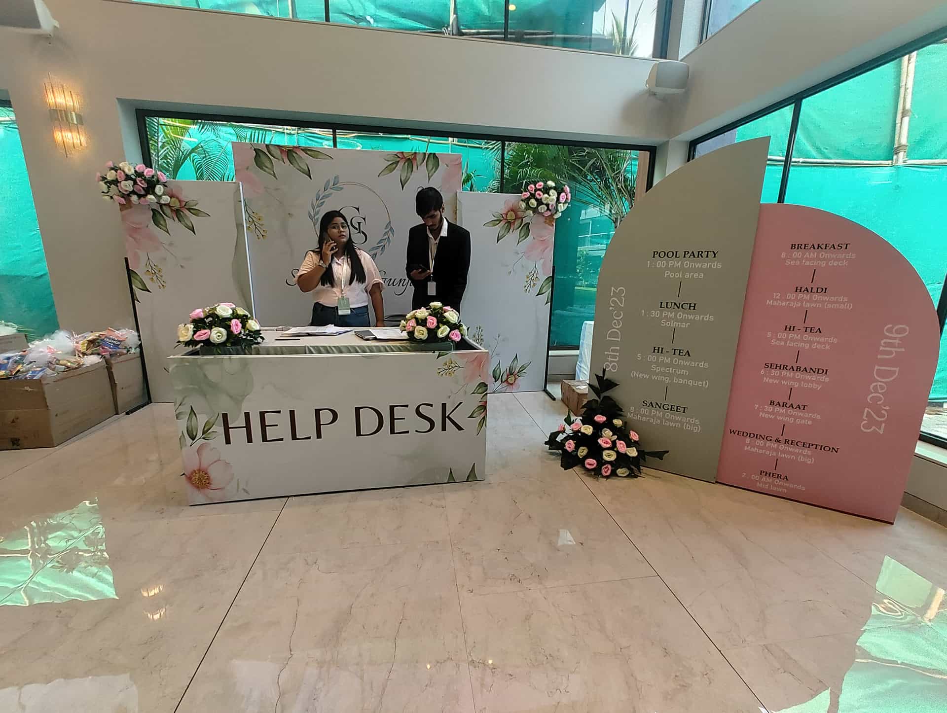 Wedding event photo