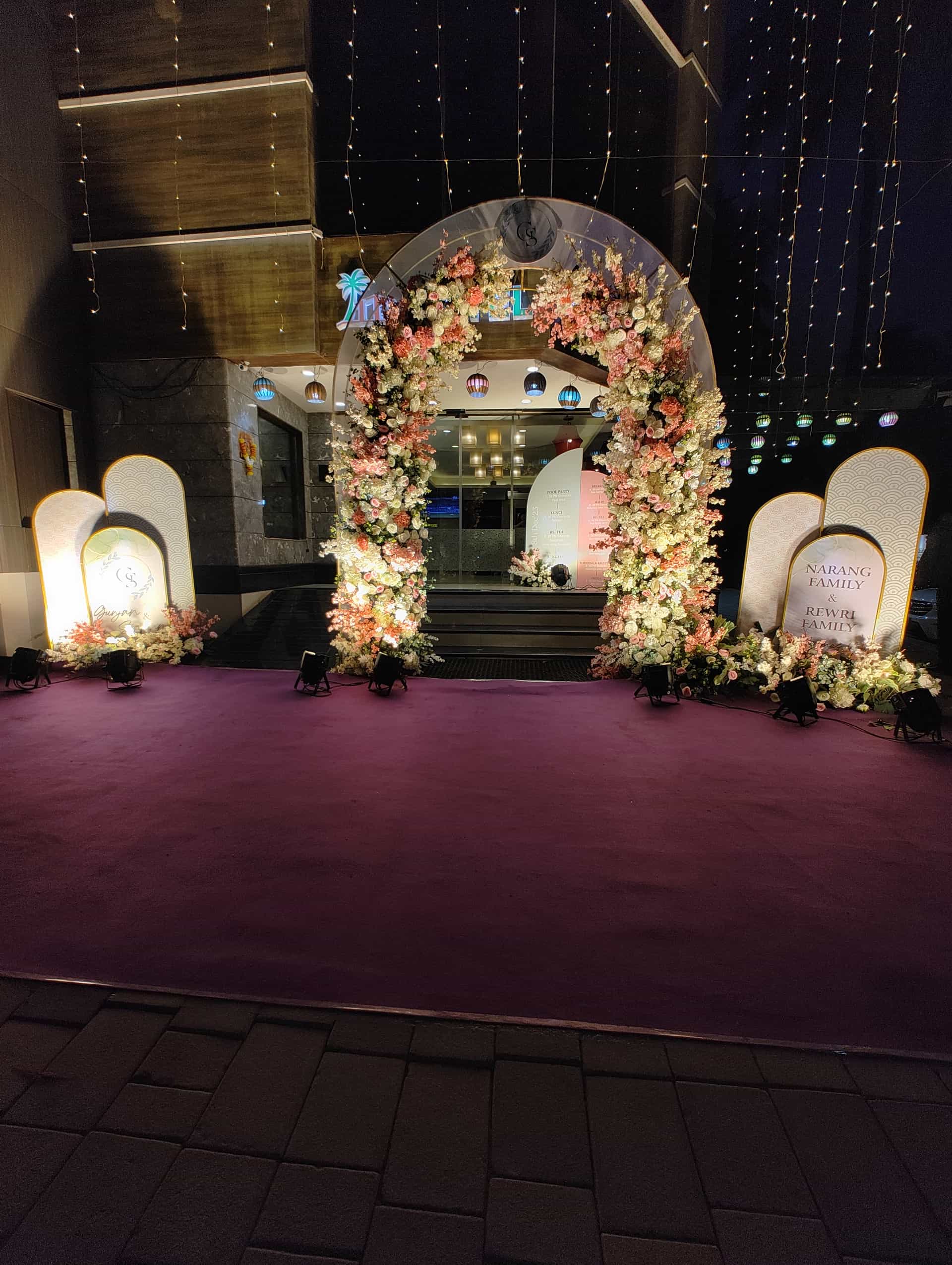 Wedding event photo