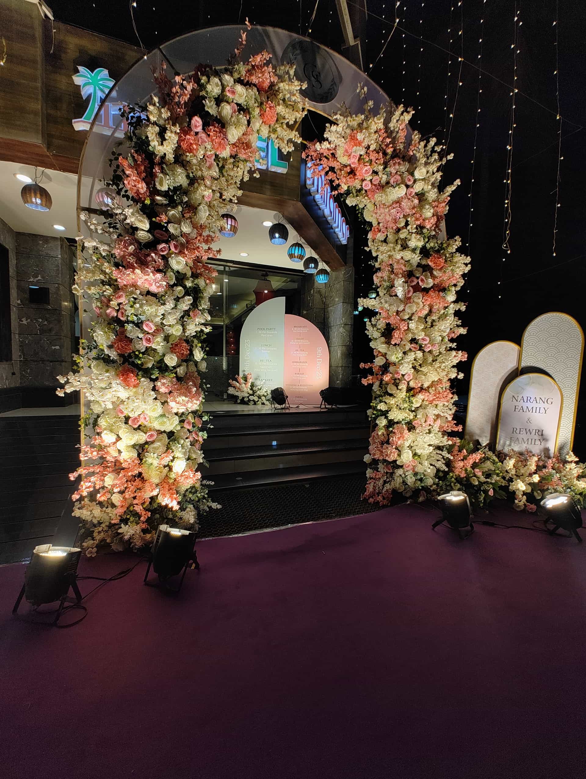 Wedding event photo