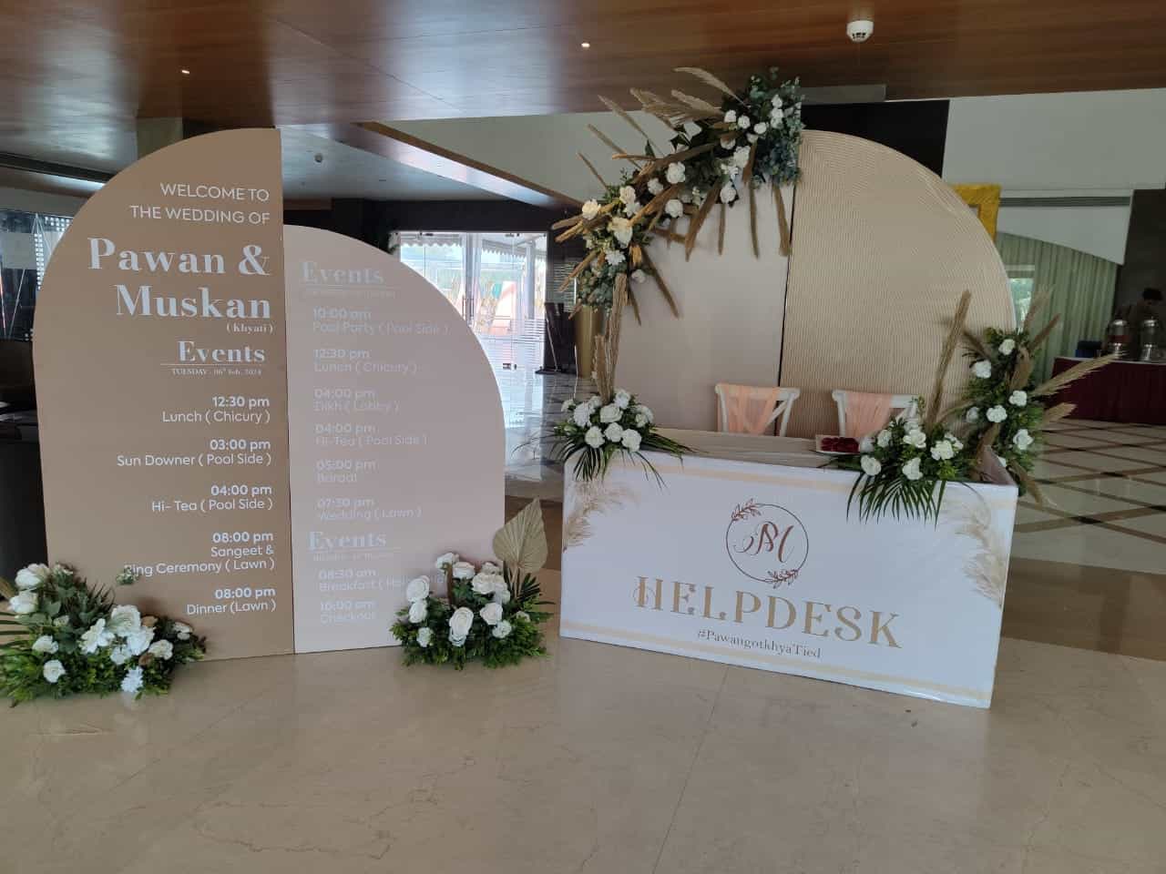 Wedding event photo