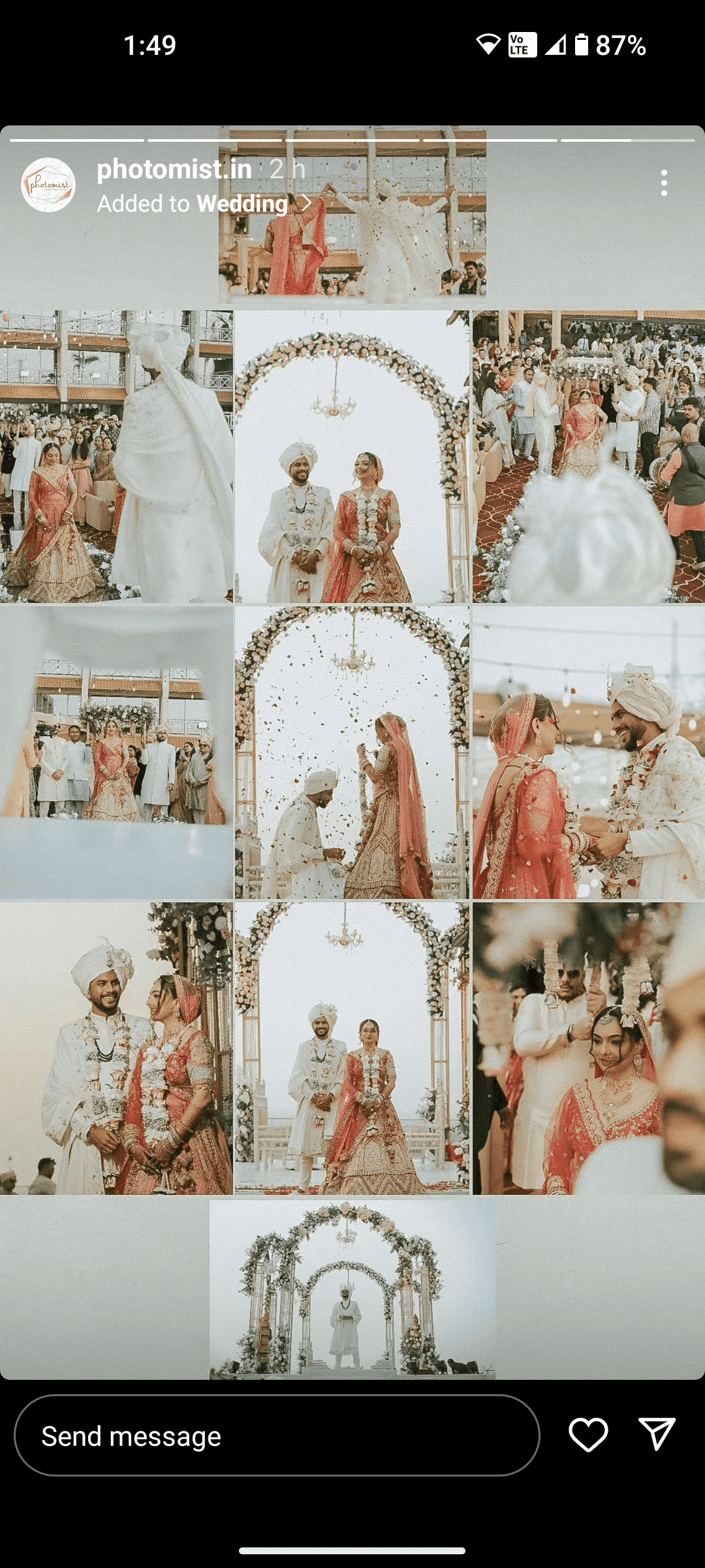 Wedding event photo