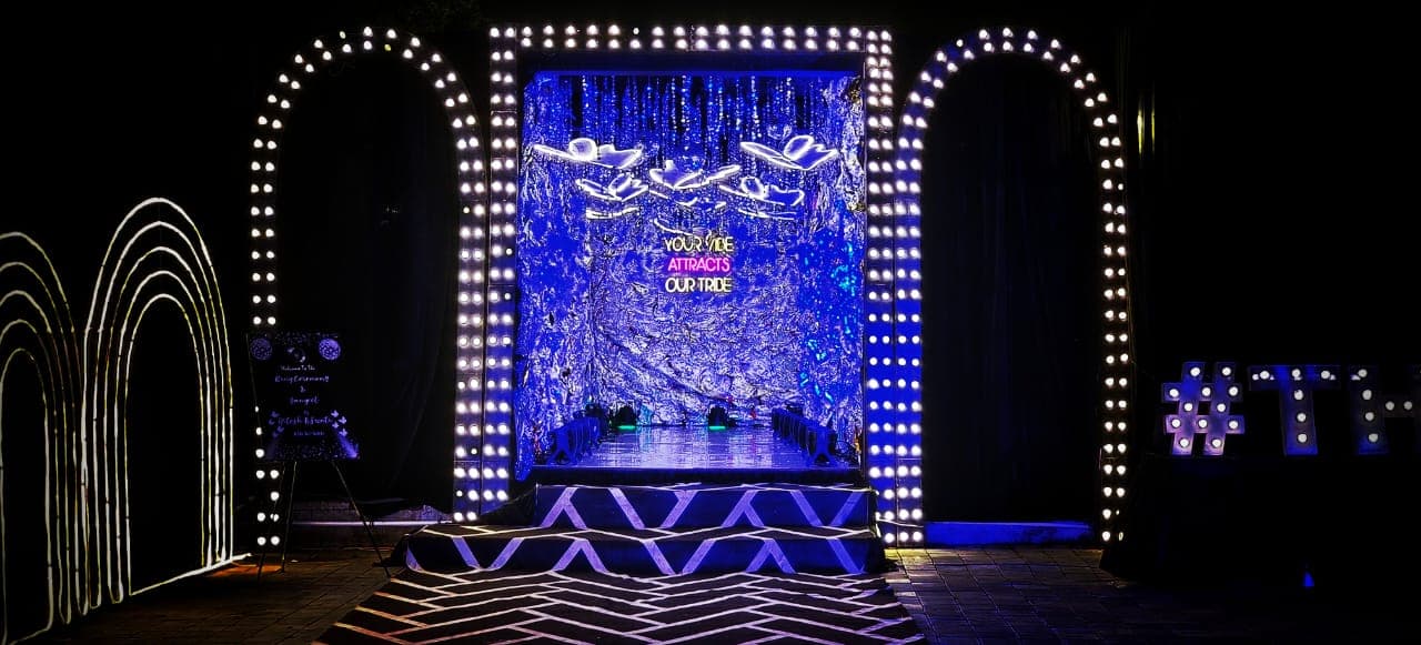 Elegant event setup